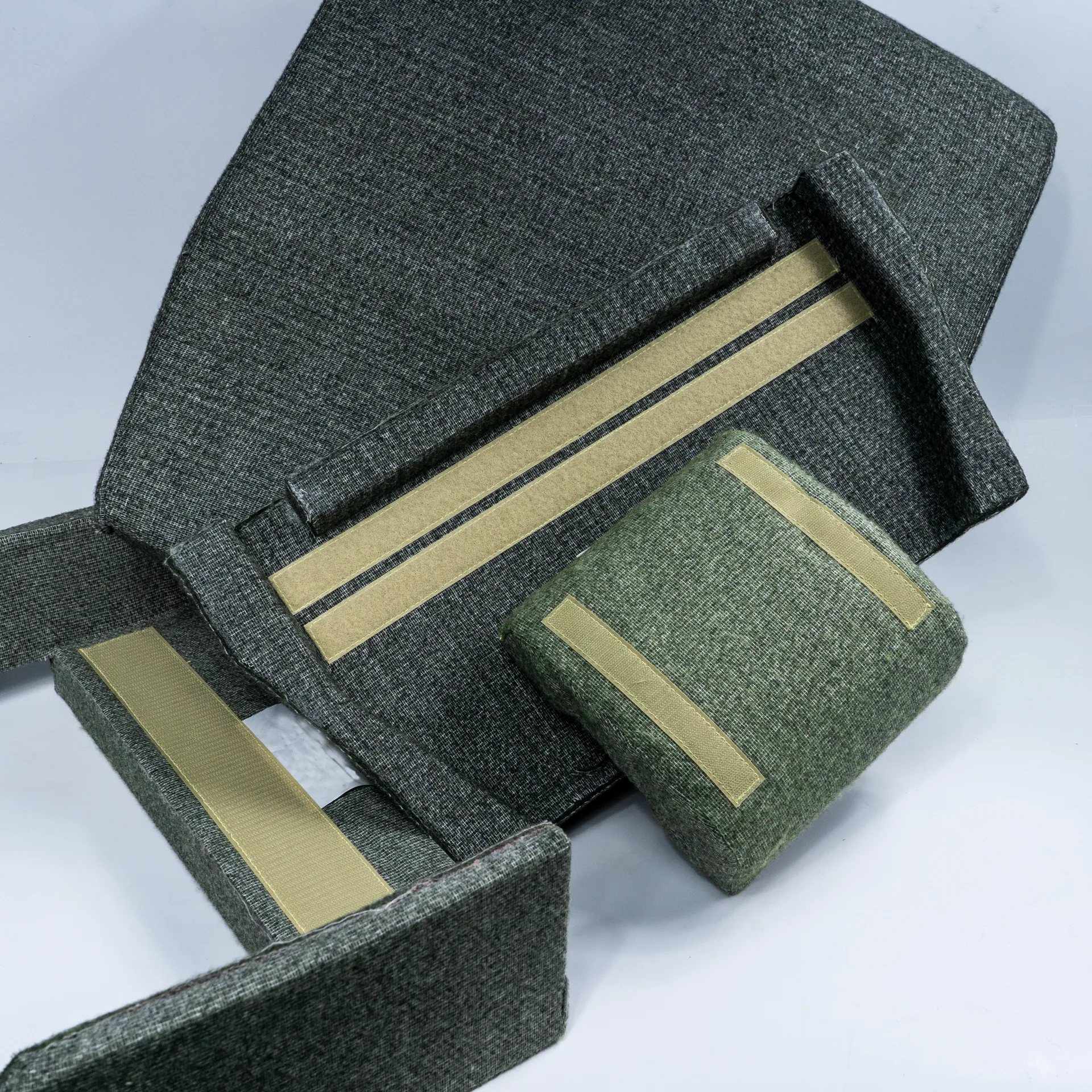 High-Resilient Seat Cushions with Fireblock
